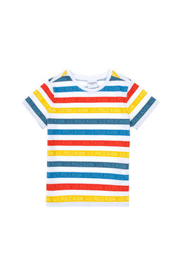 Erkek _ocuk Beyaz Ti__rt Sepette S_rpriz _ndirim - U.s. polo assn фото 2