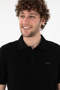 Erkek Regular Fit Polo Yaka Siyah Basic Ti__rt Sepette S_rpriz _ndirim - U.s. polo assn фото 3