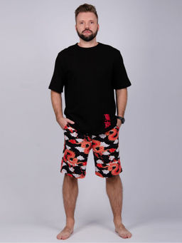 Костюм Драконы шорты, трикотаж - Малина фото 10