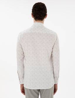 Haki Slim Fit Uzun Kollu G_mlek