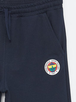 Beli Lastikli Fenerbah?e Bask?l? Erkek ?ocuk Jogger E?ofman Alt? - Waikiki фото 2