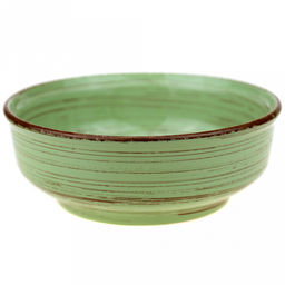 "Легкий бриз Мята" Миска керамическая "Русская" д175мм, 800мл, h70мм, средняя (Россия)