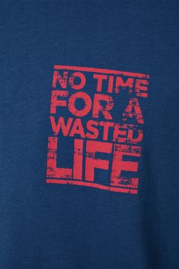 TRENDYOL MAN Gri Oversize/Genis Kesim Bisiklet Yaka Yaz? Bask?l? %100 Pamuklu T-Shirt TMNSS21TS1685 - Trendyolmilla фото 17