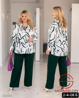 Костюм тройка с принтом - Bruno фото 2