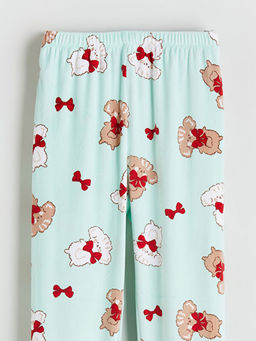 Beli Lastikli K?z ?ocuk Pijama Alt