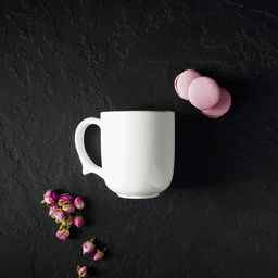 Кружка керамическая Доляна Coffee break, 380 мл, цвет белый  фото 6
