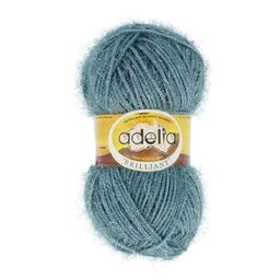 Пряжа ADELIA BRILLIANT 100% полиэстер 10 шт. х 50 г 90 м  5 м