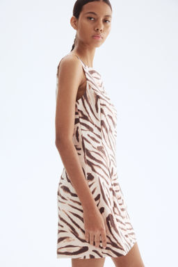 Vestido de sarga con escote cuadrado - H&m фото 9