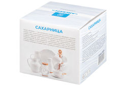 Сахарница Elan Gallery Айсберг волны 620 мл 12×12×12 см с ложкой и крышкой на подставке  фото 19