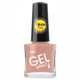 KIKI Д/НОГТЕЙ Лак д/ногтей GEL Effect без УФ-лампы 033 мат.св.бежевый