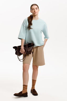 ЕВТ 3272/ментоловый джемпер жен