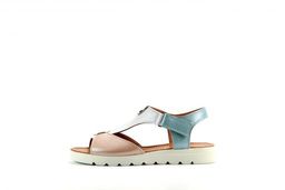 Босоножки EDART 2001.115w.pink+white