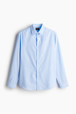 Camisa en algodon pima Slim Fit - H&m фото 6