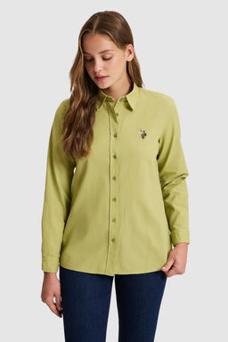 Kad_n Ye_il Uzun Kollu Basic G_mlek - U.s. polo assn фото 3