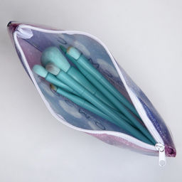 Цена за 2 шт. Косметичка-пенал PVC на молнии Космос внутри тебя - Nazamok фото 5