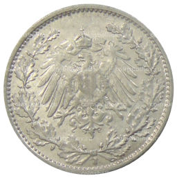 1/2 марки 1913 года J Германия