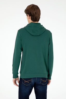 Мужской темно-зеленый свитшот Неожиданная скидка в корзине - U.s. polo assn фото 5