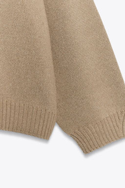 OVERSIZED KNIT SWEATER - Zara фото 9