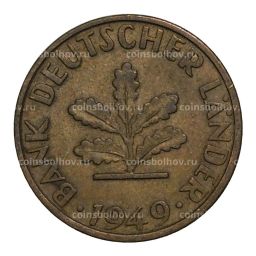 5 пфеннигов 1949 года F