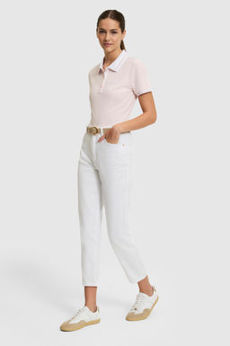 Kad_n A__k Pembe Polo Yaka Basic Ti__rt