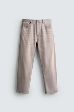 JEANS RELAXED ANKLE FIT / Azul claro - Zara фото 7