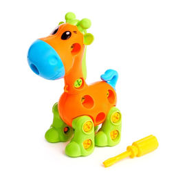 Конструктор винтовой Жираф, 16 деталей, цвета МИКС