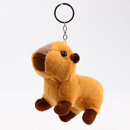 Мягкая игрушка Капибара на брелоке, 14 см - Simaland фото 6