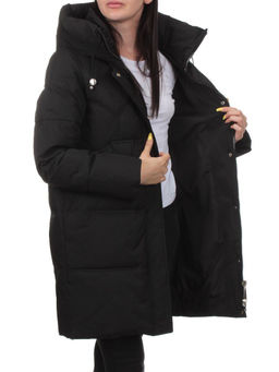 H23-629 BLACK Куртка зимняя женская (тинсулейт)