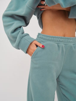 Костюм жен. Тренд флис аква