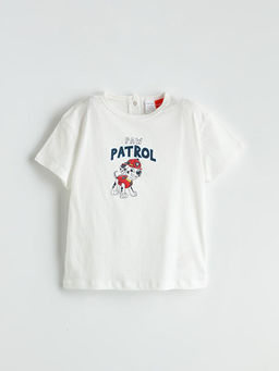 Paw Patrol Bask?l? Erkek Bebek Ti??rt ve ?ort 2li