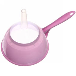 Цена за 4 шт. Воронка пластиковая с ситом 12см