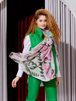 Палантин жен. хл+тенс 93х188 LBL20-851-06