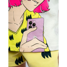 Комплект футболка кулирка, шорты футер 2х нитка петля 7010900102 - Youlala фото 12