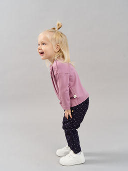 Брюки из джинскота Горошек с отворотами 0+ - Bungly фото 5