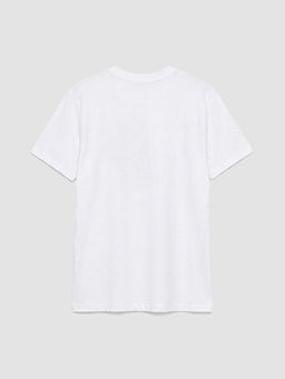 Bisiklet Yaka Bask?l? Erkek ?ocuk Ti??rt