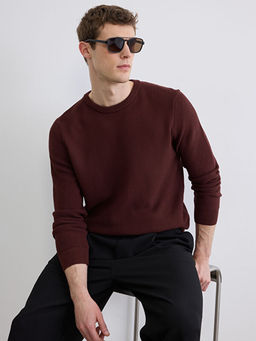 Bisiklet Yaka Erkek Triko Kazak