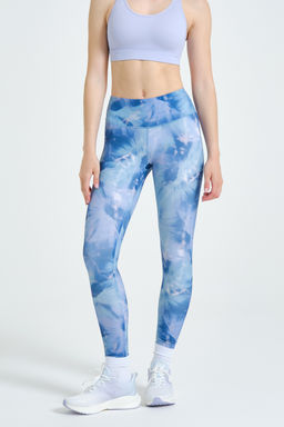 Легинсы Темно-синий (Принт)