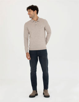 Petrol Slim Fit Jean Pantolon