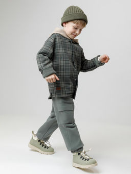 КР 302780/пряный базилик,клетка к650 рубашка для мал