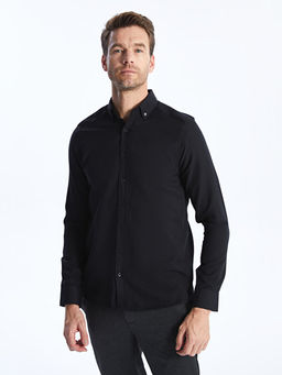 Slim Fit Uzun Kollu Oxford Erkek G?mlek
