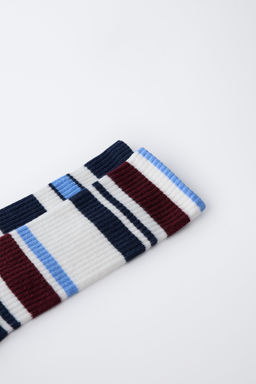 2-PACK OF LONG STRIPED SOCKS - Zara фото 4