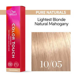 Краска Color Touch 10/05 очень светлый блондин натуральный махагон Wella Professionals