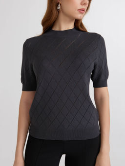 CONTE LDK24143 Джемпер женский graphite - Conte elegant фото 3