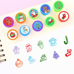 Штамп Новогодний, 1 шт. 9046696