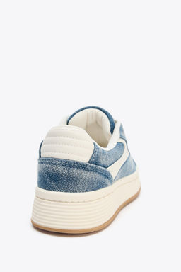 DENIM SNEAKERS - Zara фото 9