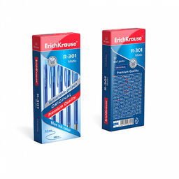 Цена за 12 шт. Ручка гелевая автоматическая ErichKrause R-301 Original Gel Matic 0.5, цвет чернил черный (в коробке по 12 шт.)  фото 4