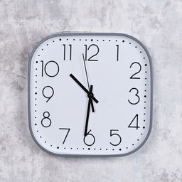 Часы настенные 30 см серые / Y8030T6-2 /уп 20/ - ГалеонТрейд фото 4