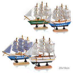 Макет парусного корабля 20х19 см / 9351 /уп 96/ - Галеонтрейд фото 4