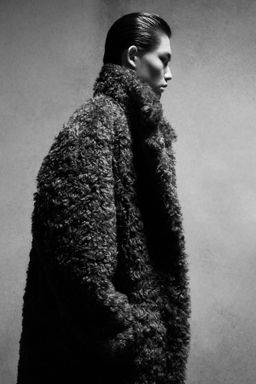 DOUBLE-FACED LEATHER EFFECT COAT LUDOVIC DE SAINT SERNIN x ZARA фото 2