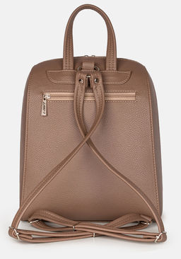 Рюкзак Модель №1528 | кожзам | зернистая | бежевый | Р820-9 | 32588 - L-craft фото 3